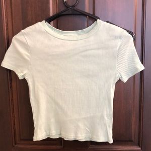 Mint Green Crop Top